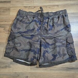OP Camo Swimming Trunks Men's Size XL
